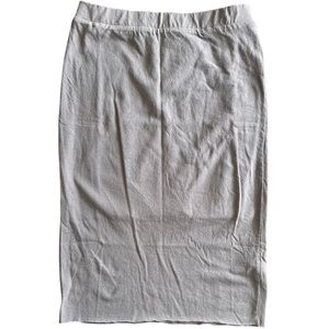 Frank & Eileen Tee Lab Cotton Skirt Gray Size S